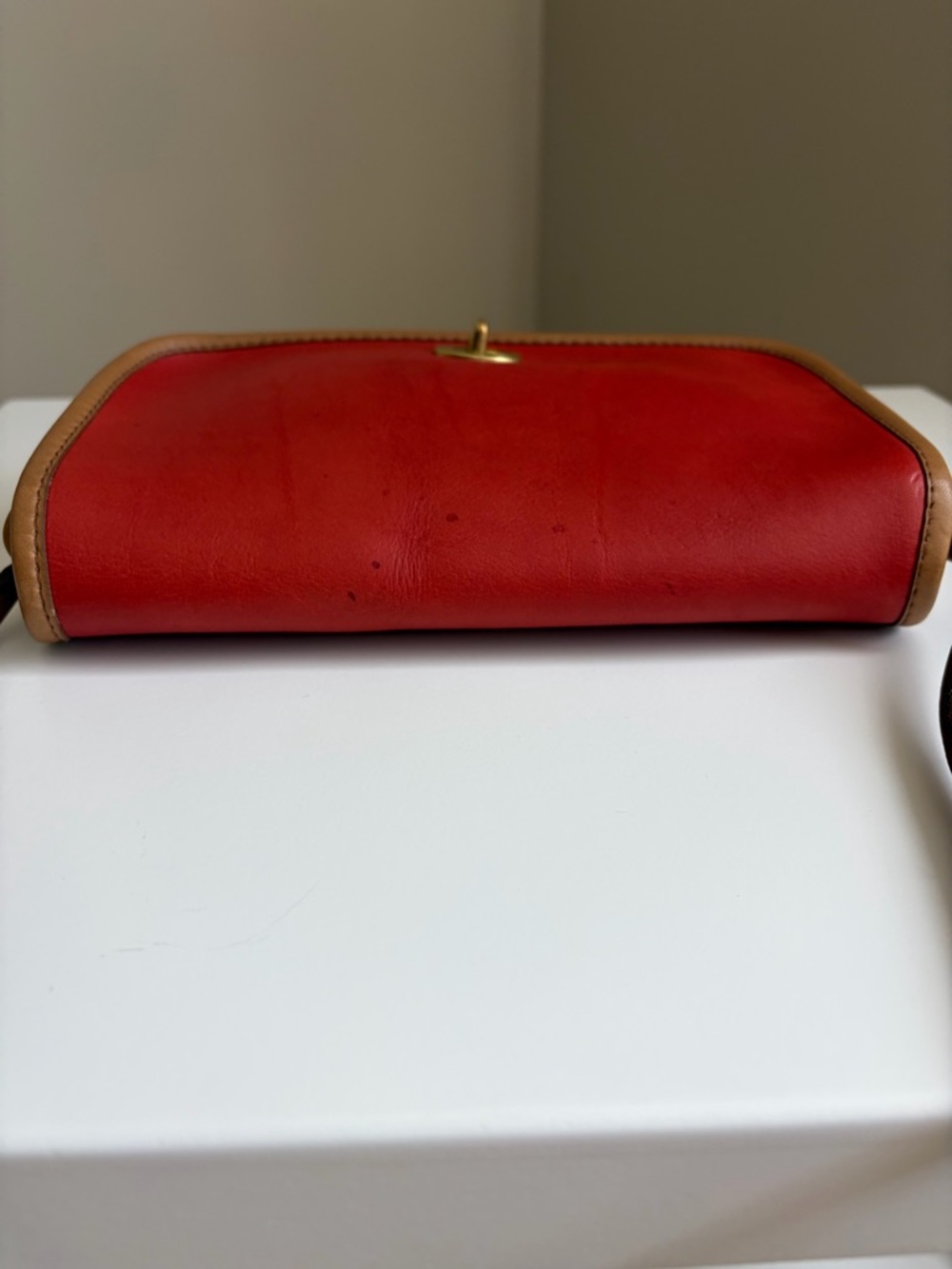 Coach Vintage Spectator Dinky Bag | Rust Orange - Picture 5 of 11